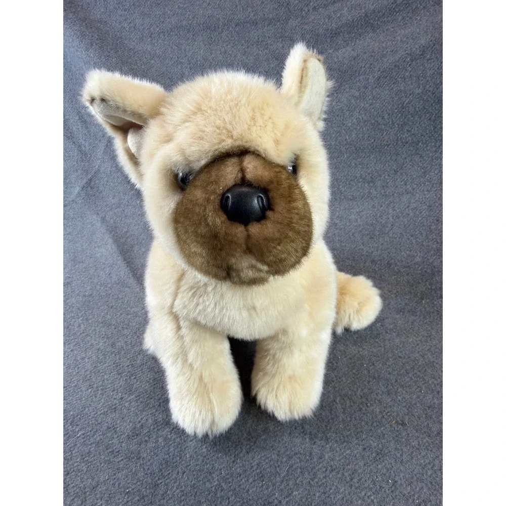 Douglas‎ French Bulldog Plush Cream Brown Realistic Cuddle Toy 11